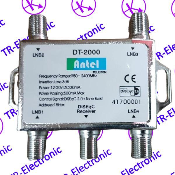 Antel DT-2000 DiSEqC 2.0 Switch 4 in 1 – Switch Parabola Otomatis 4 LNB ke 1 Receiver