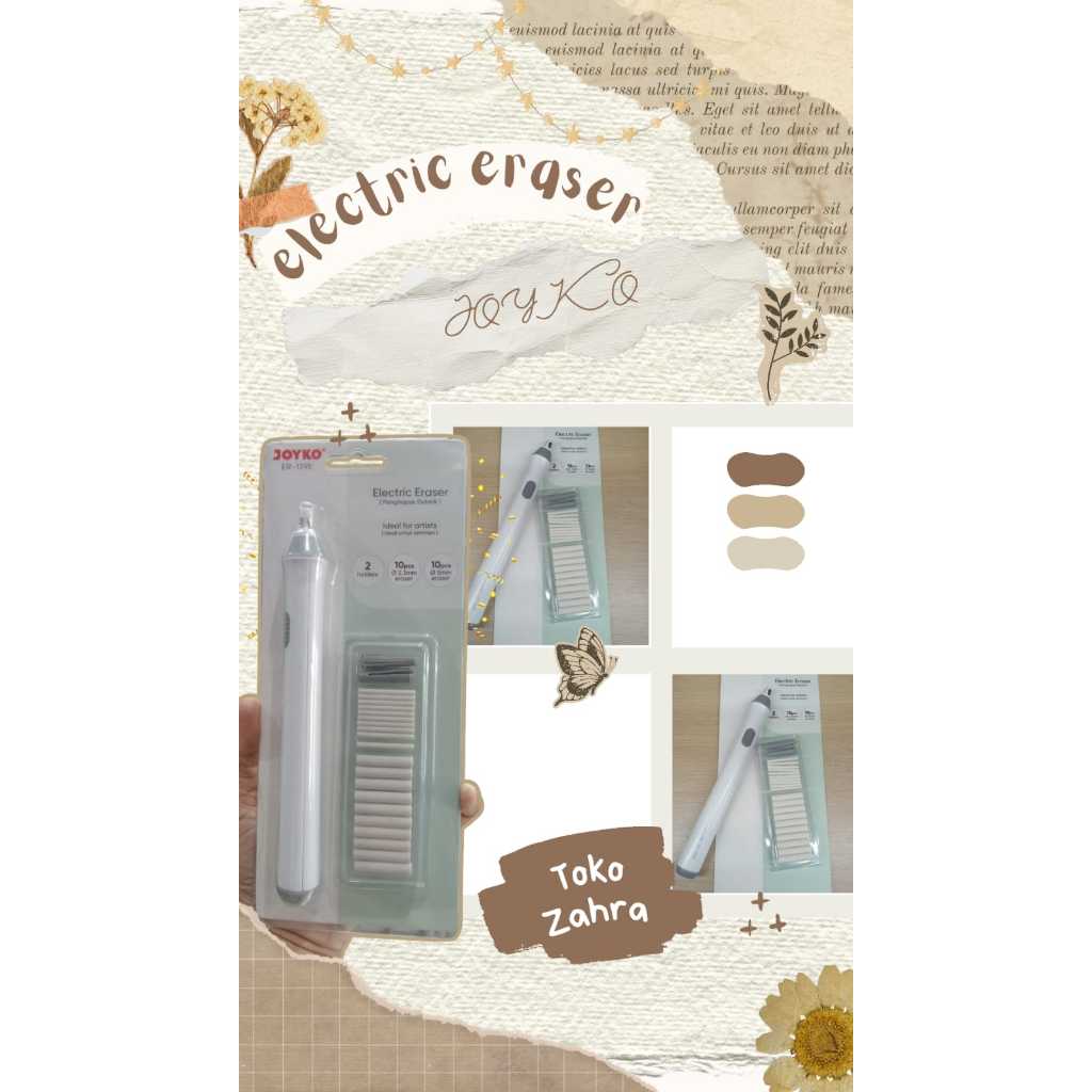 

Penghapus Pensil Elektrik Eraser Electric Joyko Er-139E
