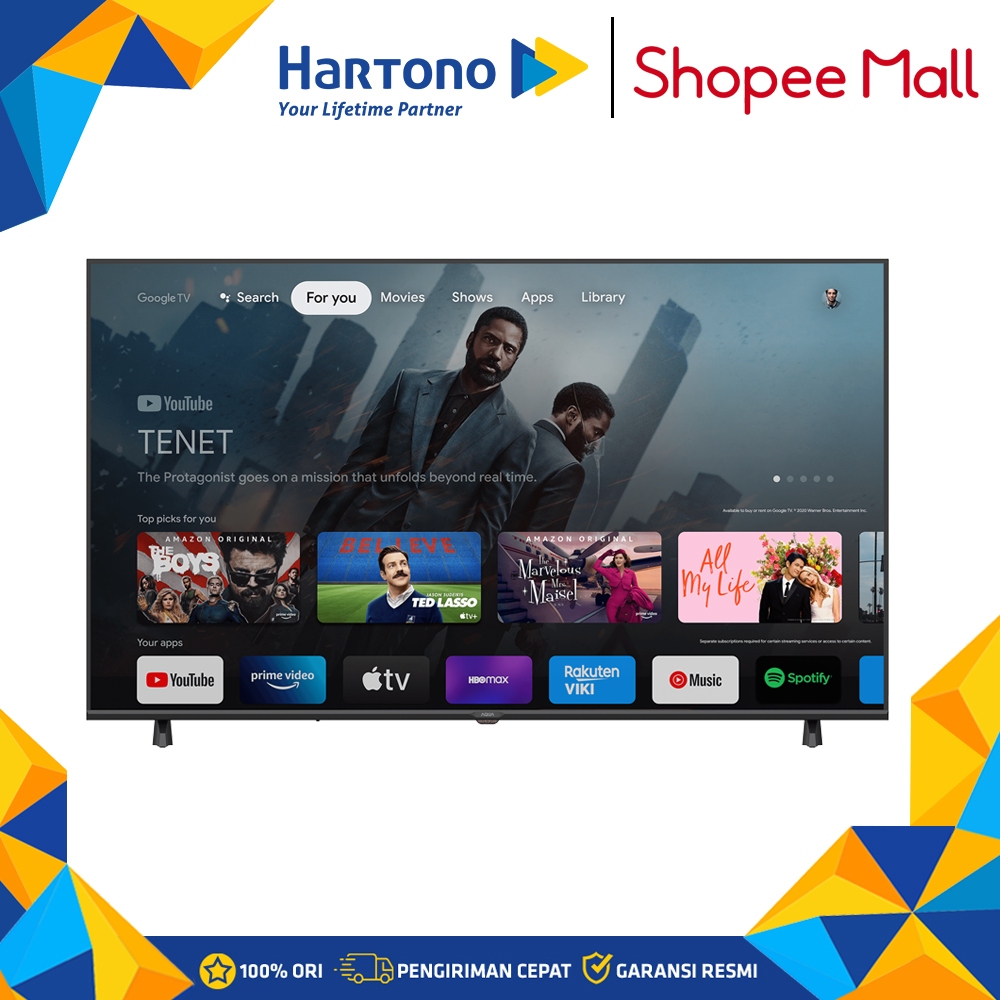 Aqua 43 Inch Smart UHD Google TV AQT43K85FUX