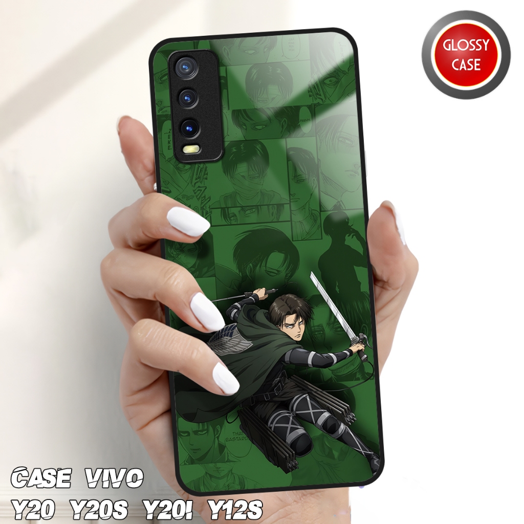 Glossy Case - Casing Hp Vivo Y20 / Y20s / Y20i / Y12s - Casing Hp Murah - Case Kilau Vivo - Kesing H