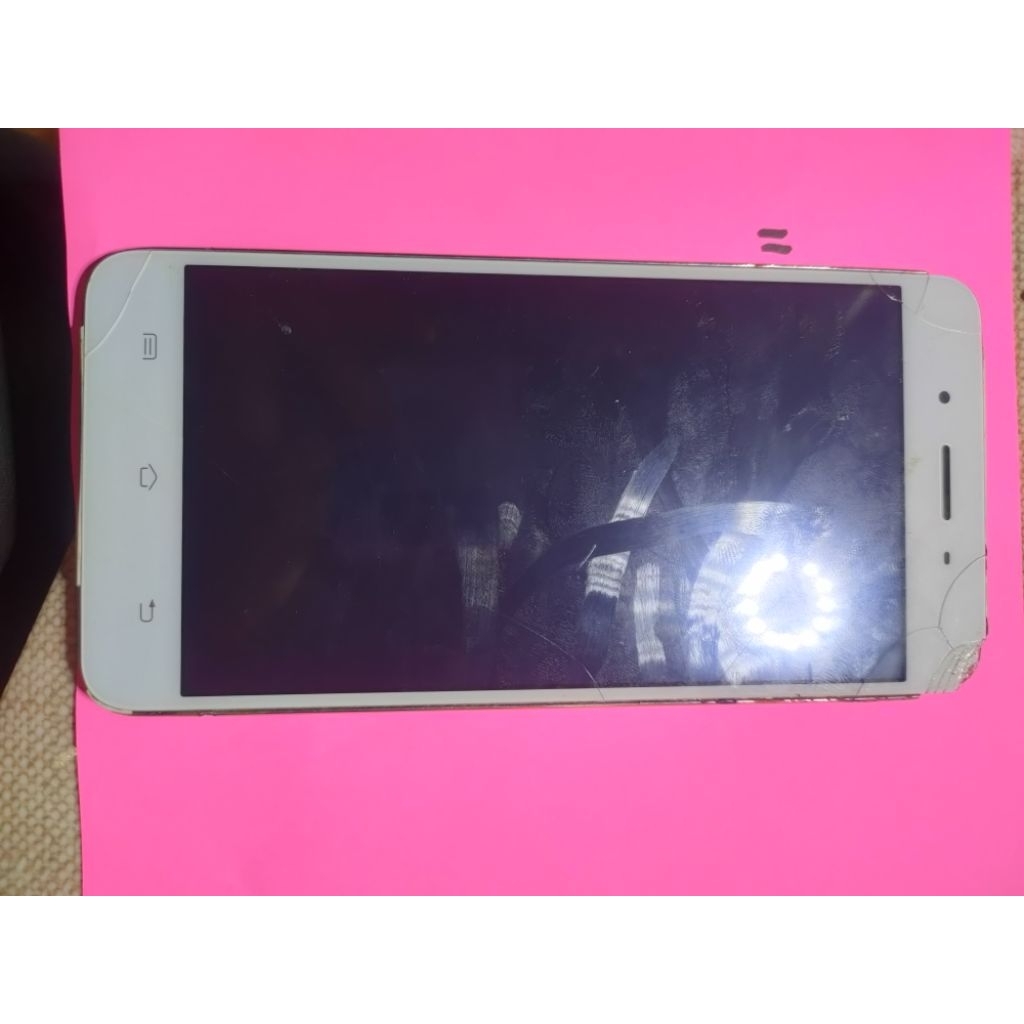 lcd vivo y55 retak normal sentuh masih normal lcd bagus