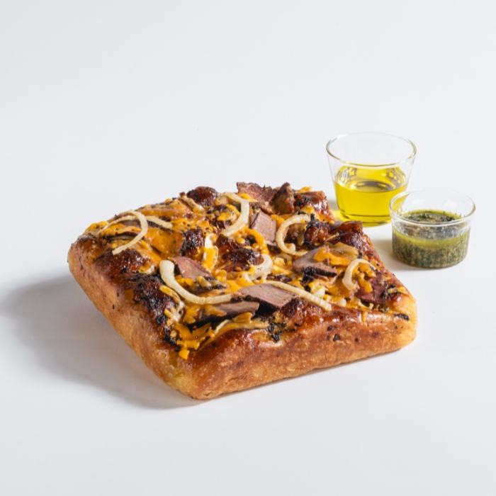 

Focaccia Wagyu Beef Brisket by LC Smokehouse