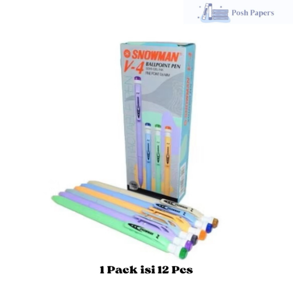 

Snowman V4 Ballpoint Pen - Stylish Design