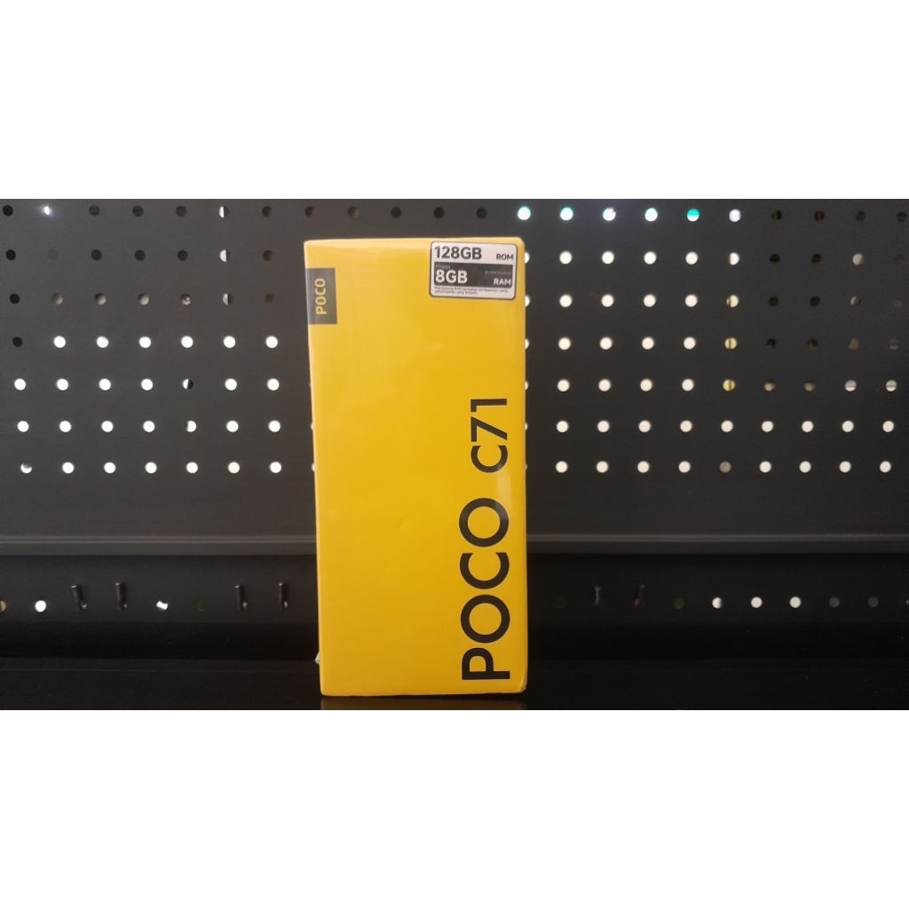 [AzamMediaPonsel]POCO C71 Ram 8/128GB BNIB Garansi Resmi NEW