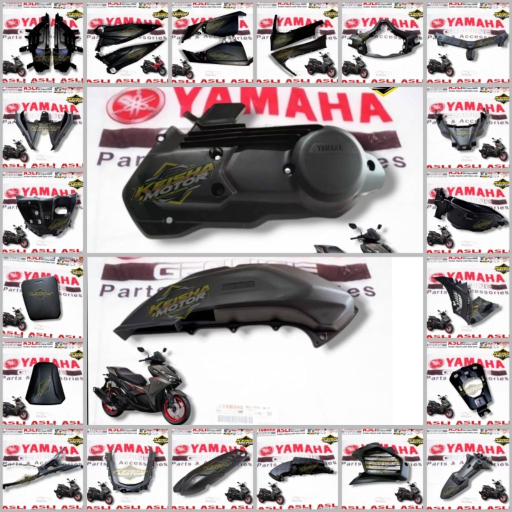 body-body kasar satuan new Aerox alpha, Aerox turbo, Original yamaha