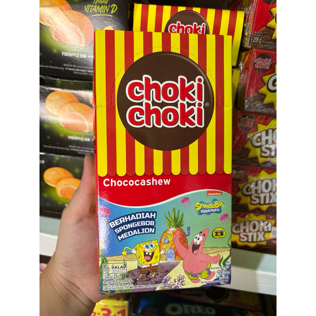 

choki choki cokelat 1box isi 20pcs (grosir)