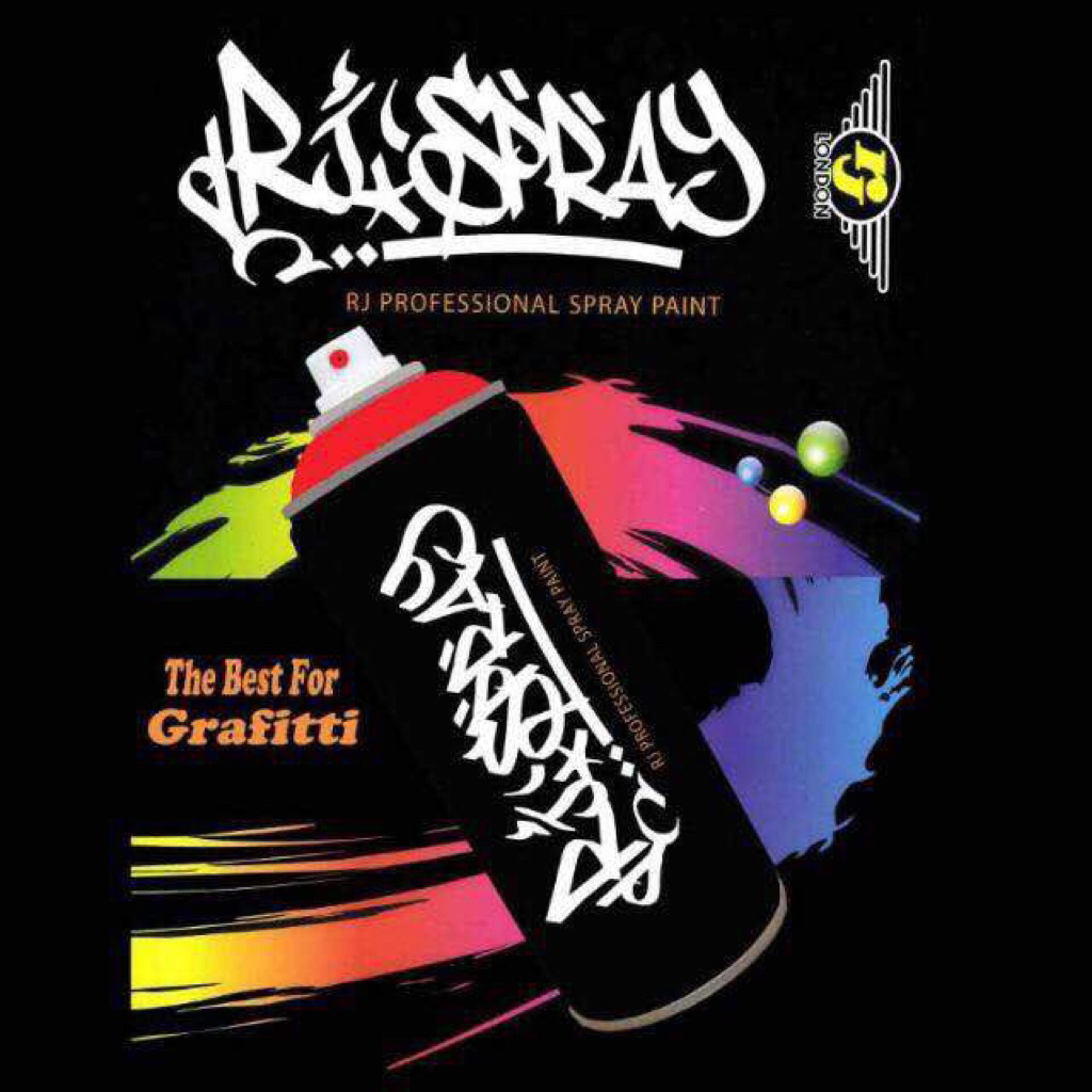 RJ London Graffiti Cat Semprot 300 cc/400 cc Graffiti/Graffiti USA