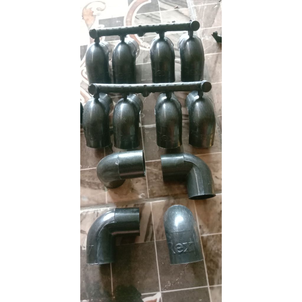 KENI ELBOW PIPA LISTRIK 5/8 HITAM