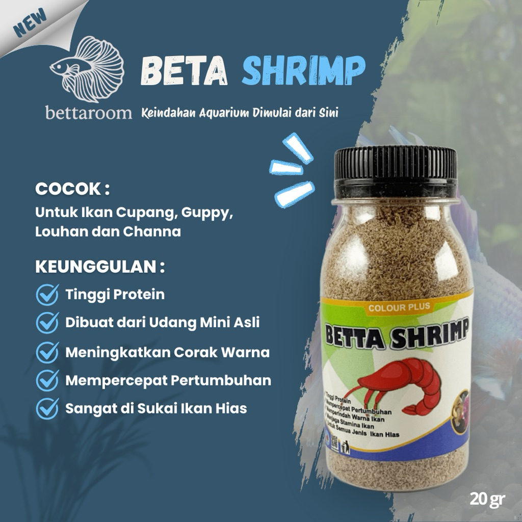 betta shrimp baby shrimp udang mini pakan ikan cupang Guppy glowfish dll
