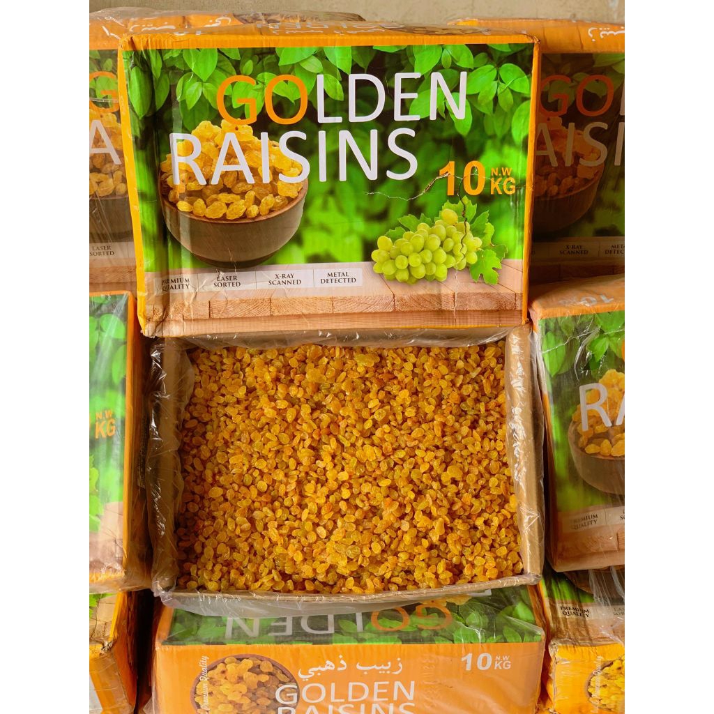 

Golden Raisin Kismis Manis Iran 10kg /Dus
