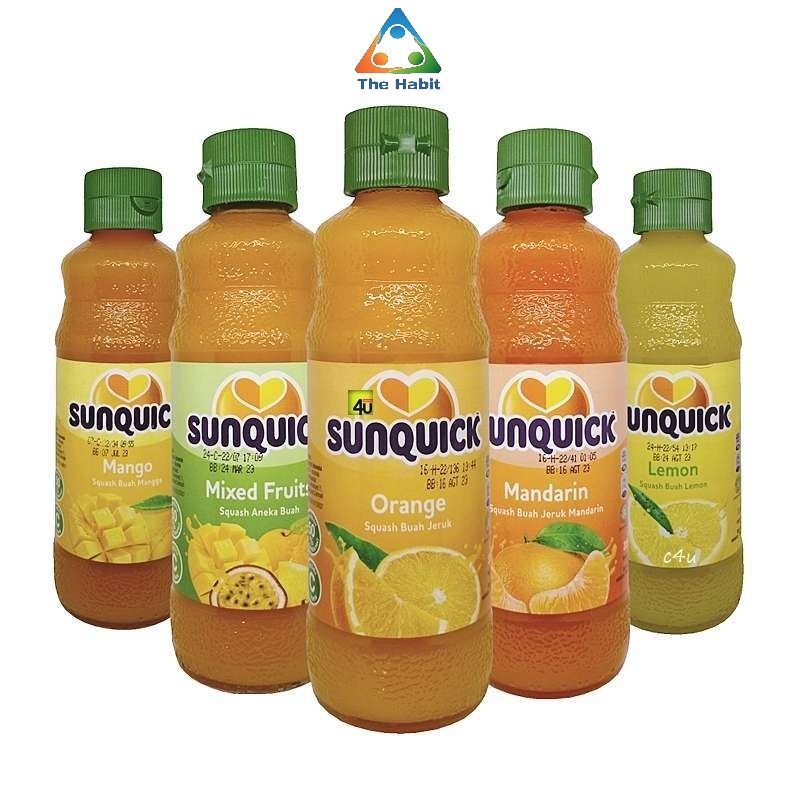 

(The Habit) Sunquick Syrup 300ml (Botol)