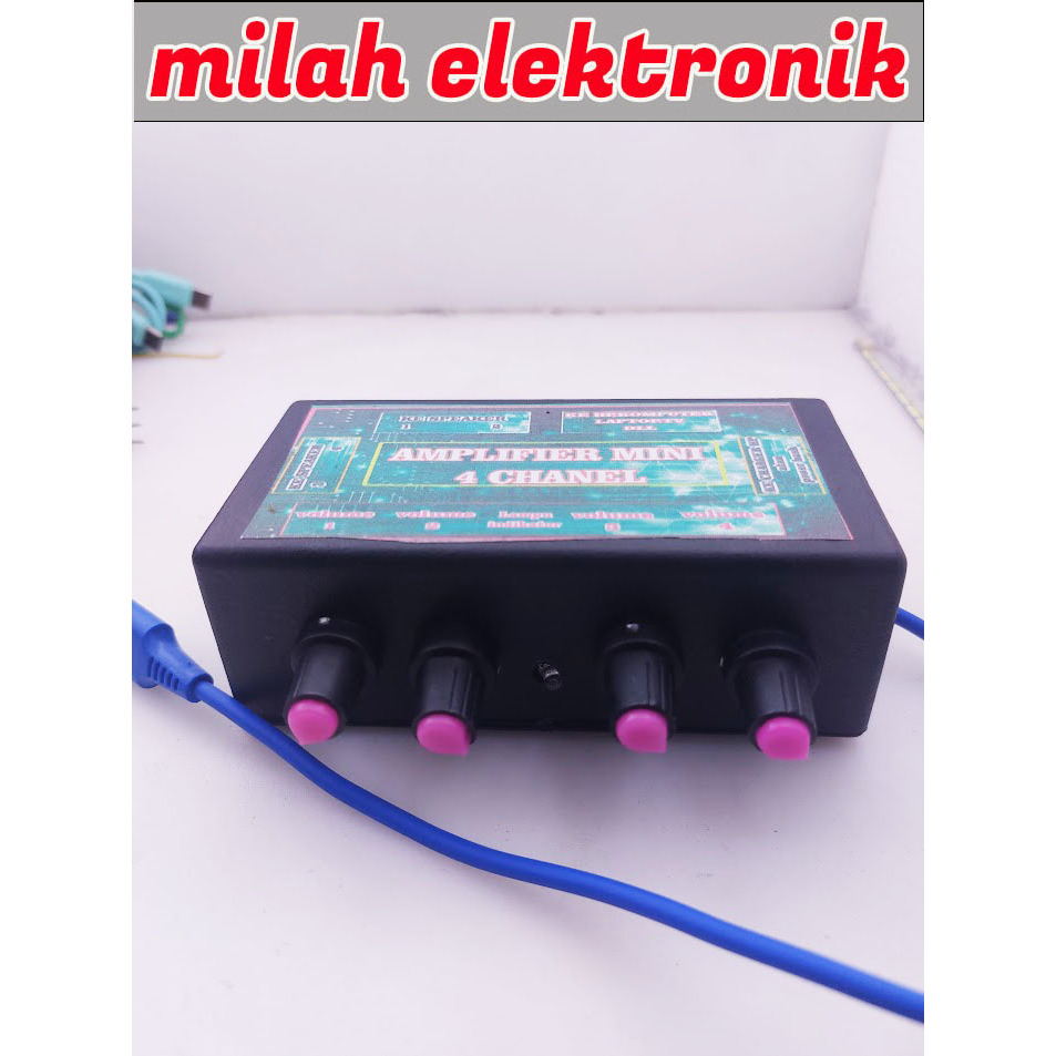 amplifier mini 4 channel termurah dan terbaik