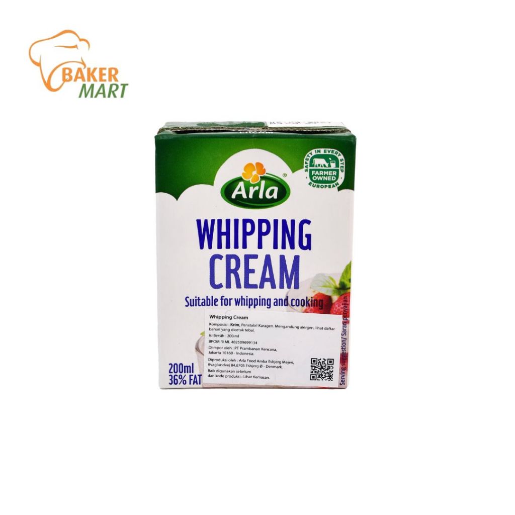 

Arla Whipping Cream 200ml