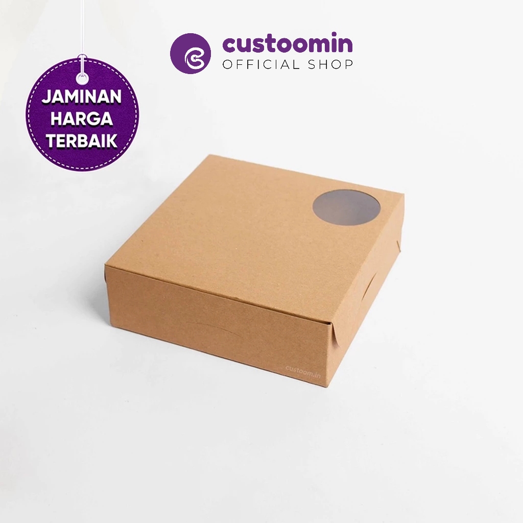

15155 Kardus Snack Hole uk.15x15x5 cm - Kemasan Snack Hole - Food Packaging