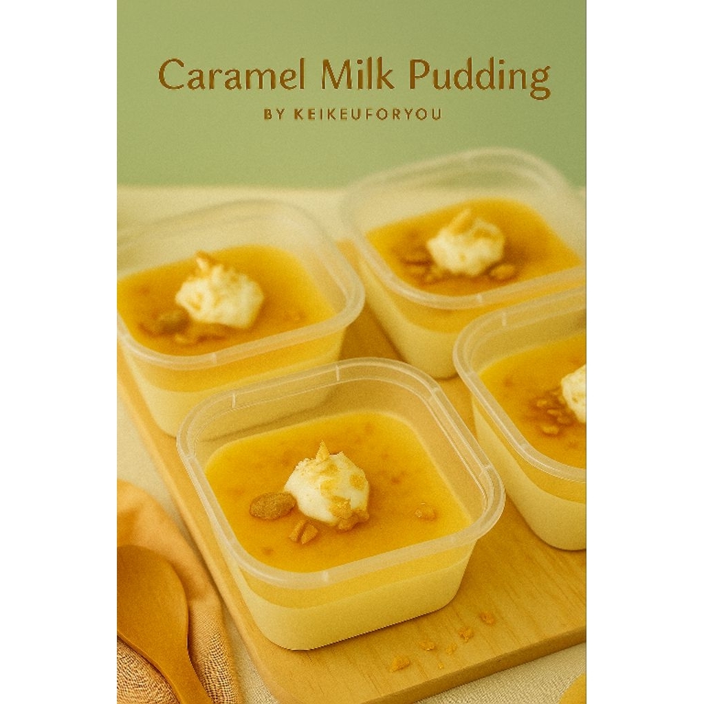 

Caramel Milk Pudding (Setiap Pembelian wajib tas thermal)