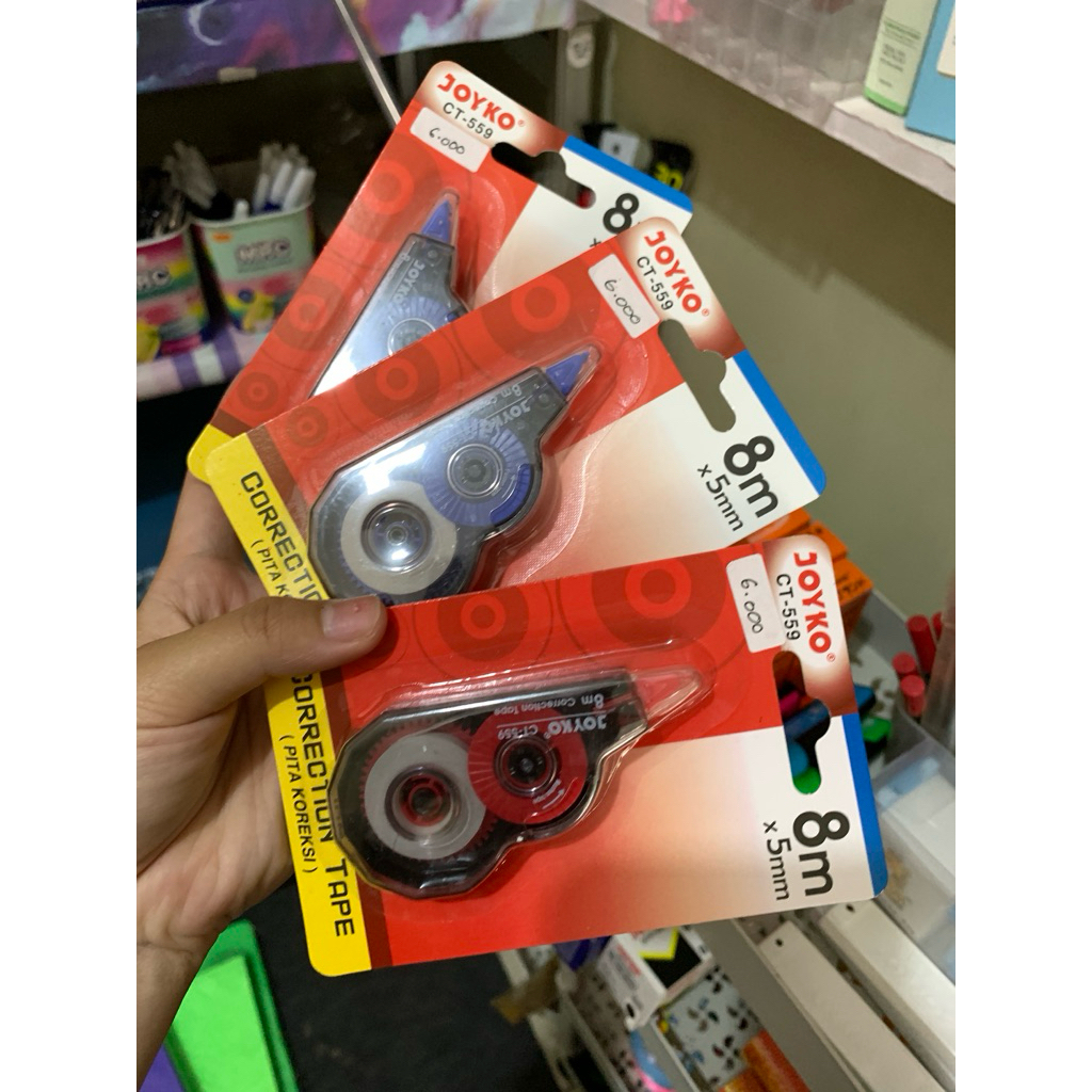 

Tip X / Correction Tape Lucu Mini – Alat Tulis Sekolah & Kantor | Rapi & Praktis