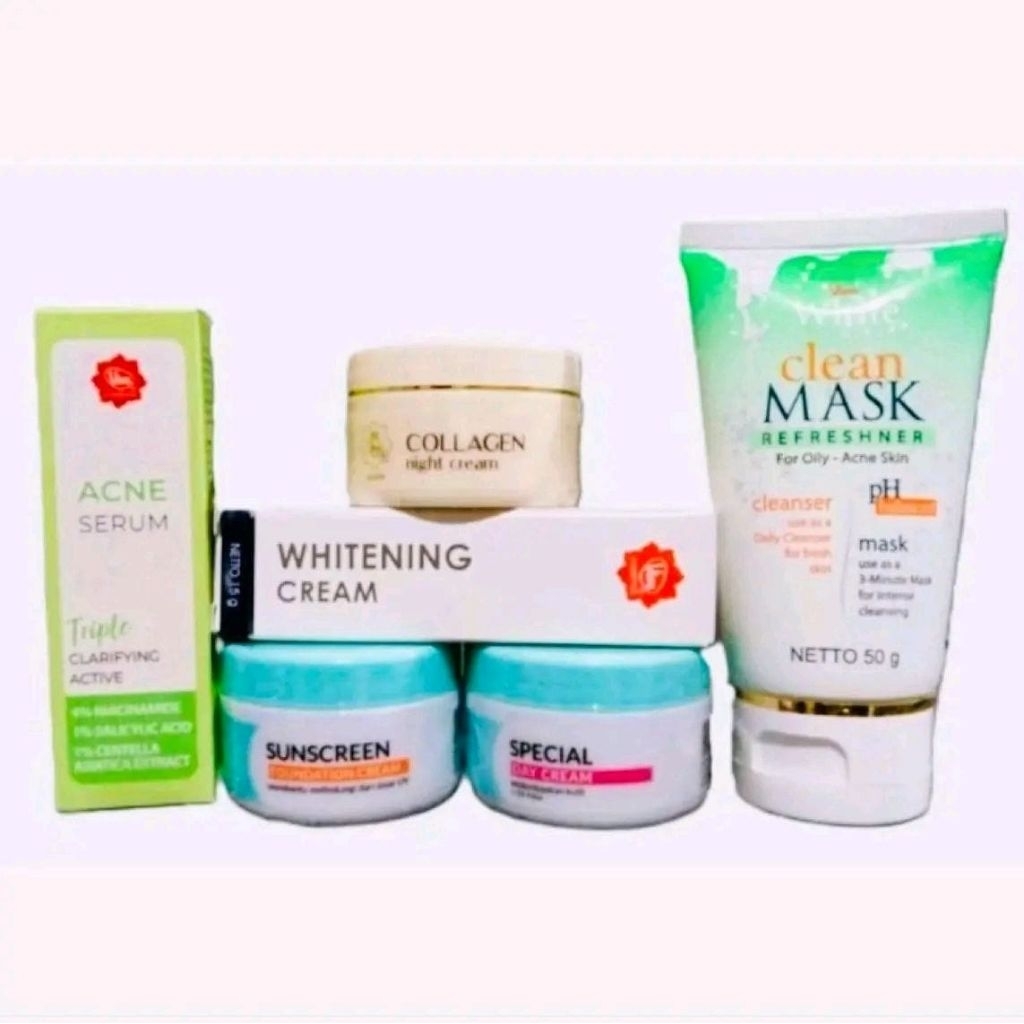 VIVA PAKET ACNE ISI 6 , Jerawat , Beruntusan , Berminyak dan Bekas Jerawat