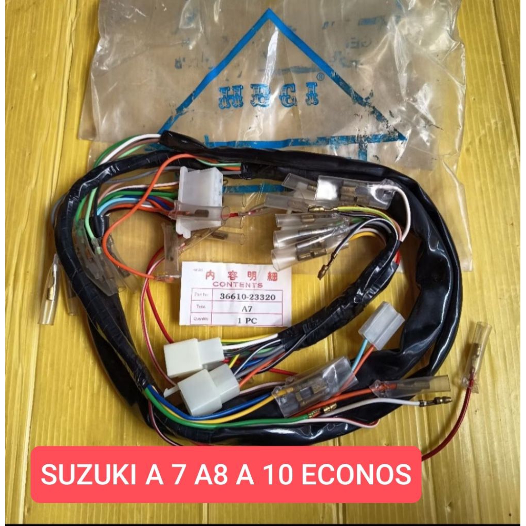 KABEL CABLE BODY BODI SUZUKI A100  A 100  A 7 A 8 A 9 econos