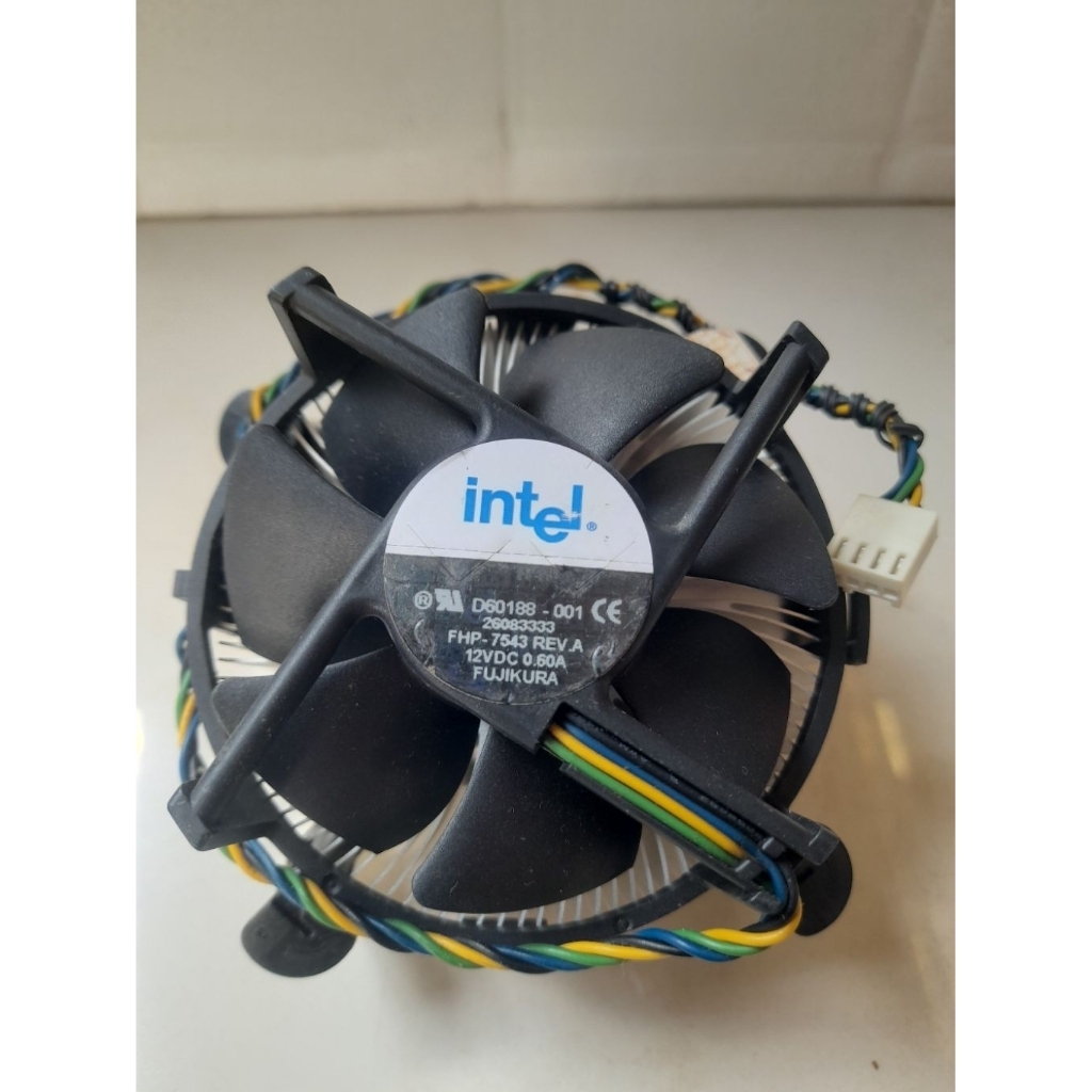 LGA 775 cpu cooler fan original tembaga