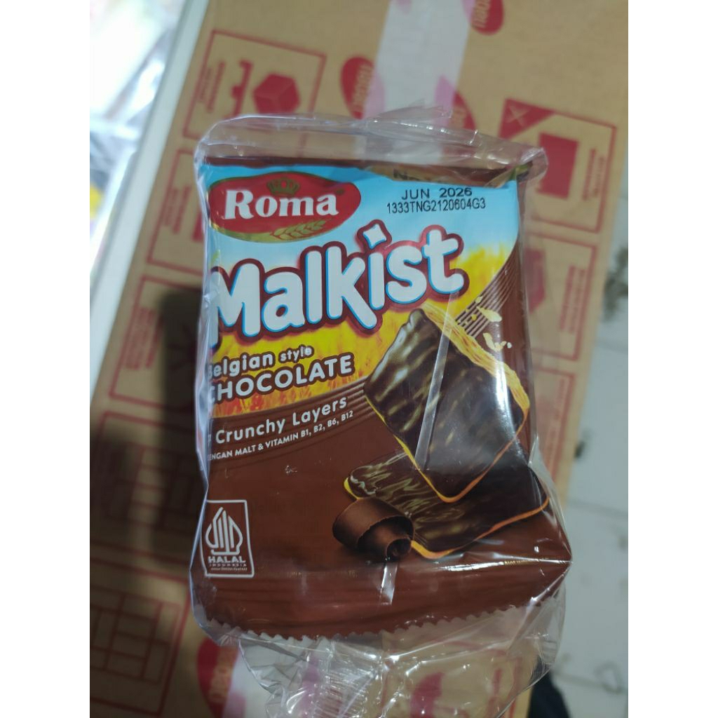

Malkist roma cokelat /malkis roma renceng (10pcs)/ malkis 1000/ snack /cemilan