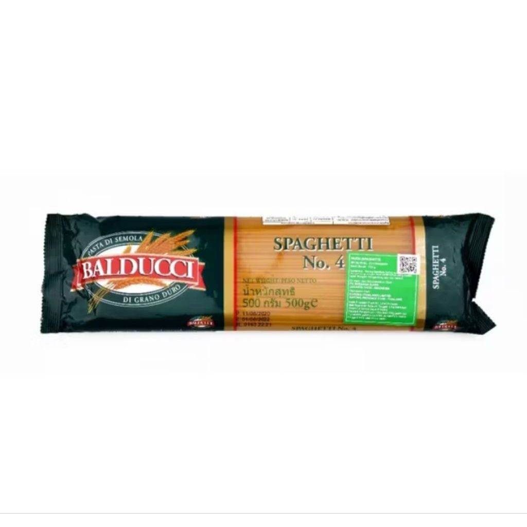 

MIE PASTA SPAGHETTI BALDUCCI KEMASAN 500 GR