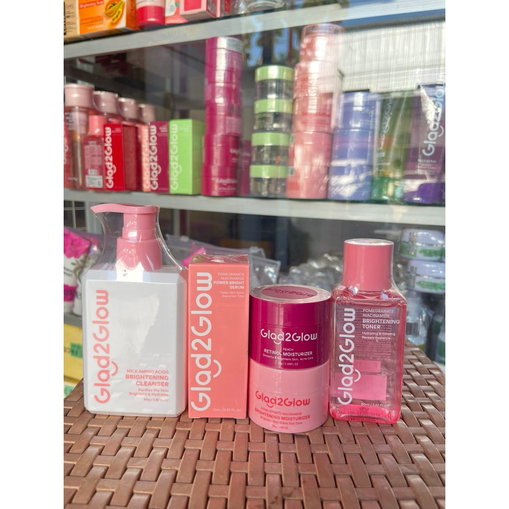 PAKET GLOWING GLAD2 glow KOMPLIT