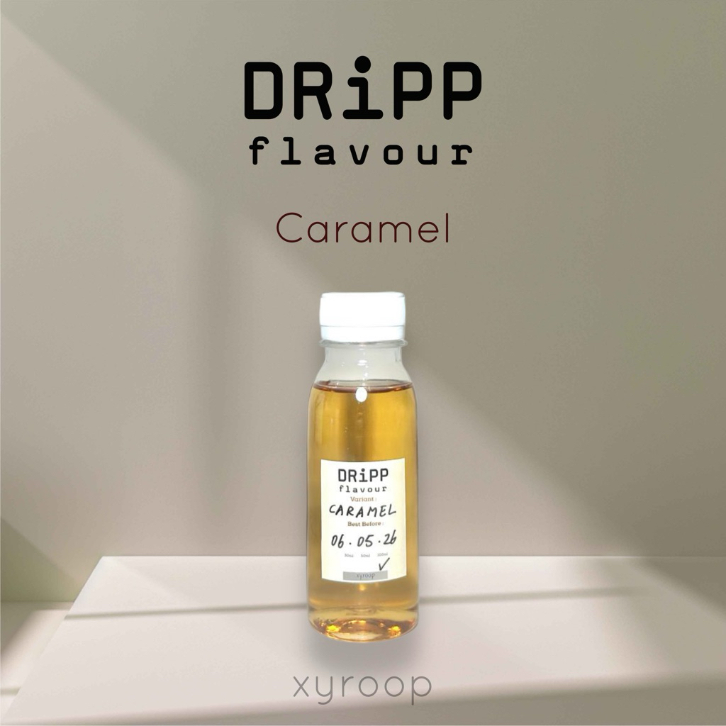 

Dripp Caramel Syrup Repack Original 30ml 50ml 100ml