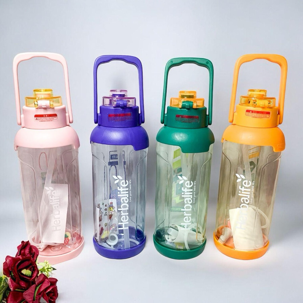 Botol Air Minum Herbalife 2 Liter Singapur ORI Import | Water Bottles