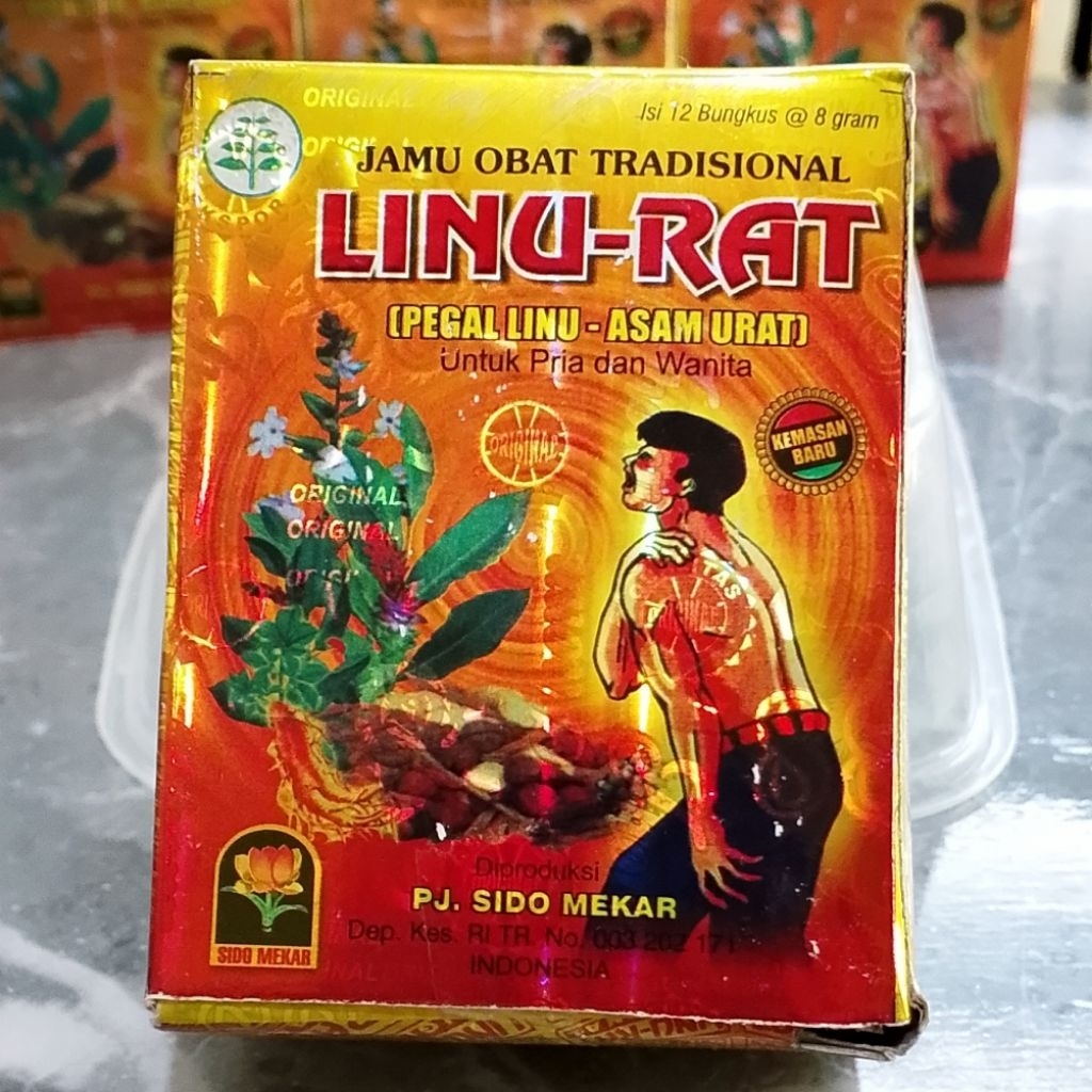 

LINURAT Serbuk/jamu/herbal Original
