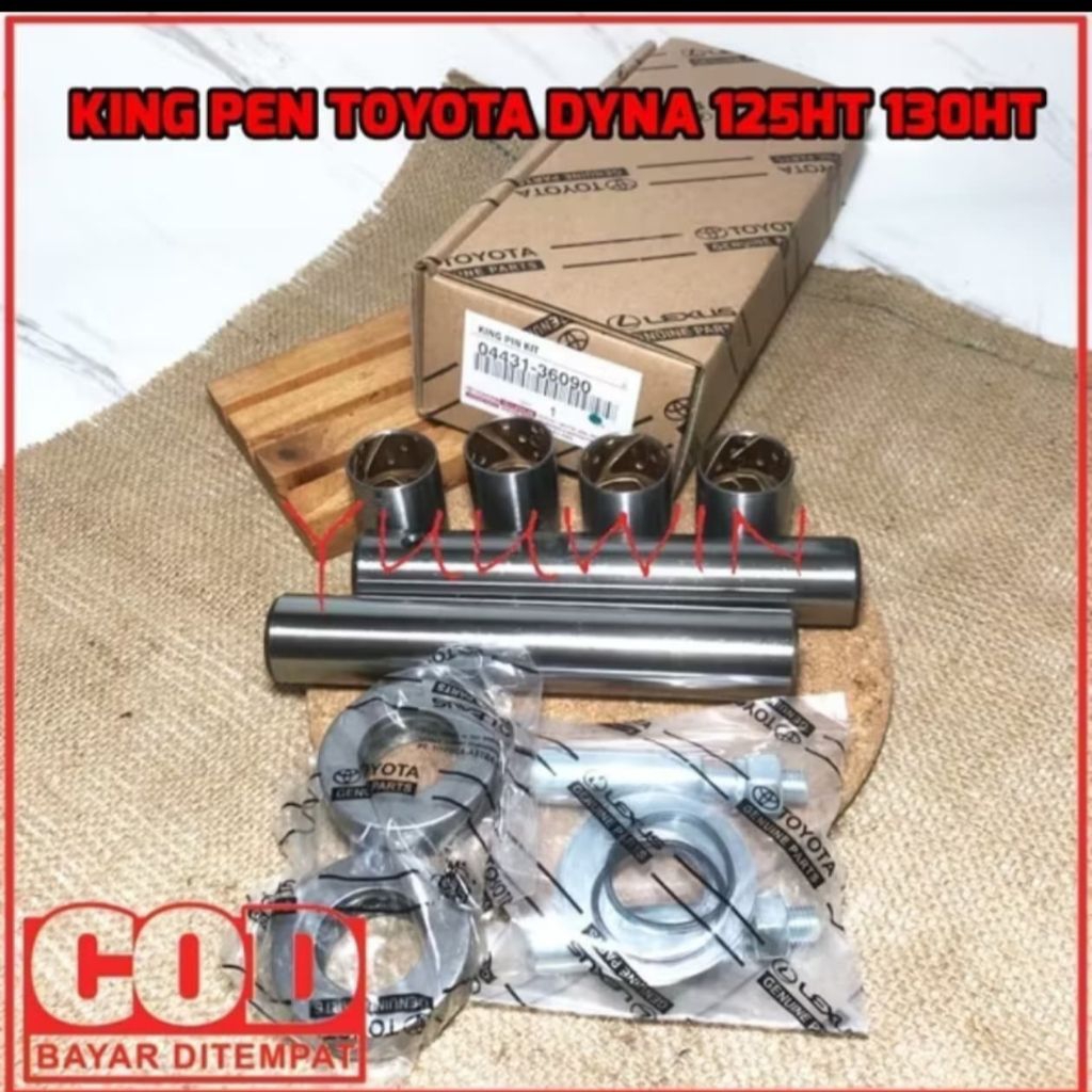 KING PIN SET DYNA DUTRO HT 125 - KING PEN DUTRO HT 130 - KINGPIN DUTRO