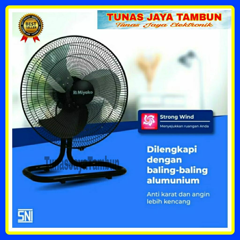 Kipas Angin Meja Miyako 18 KLB / Tornado fan Miyako 18klb / Tornado fan Miyako 18inch