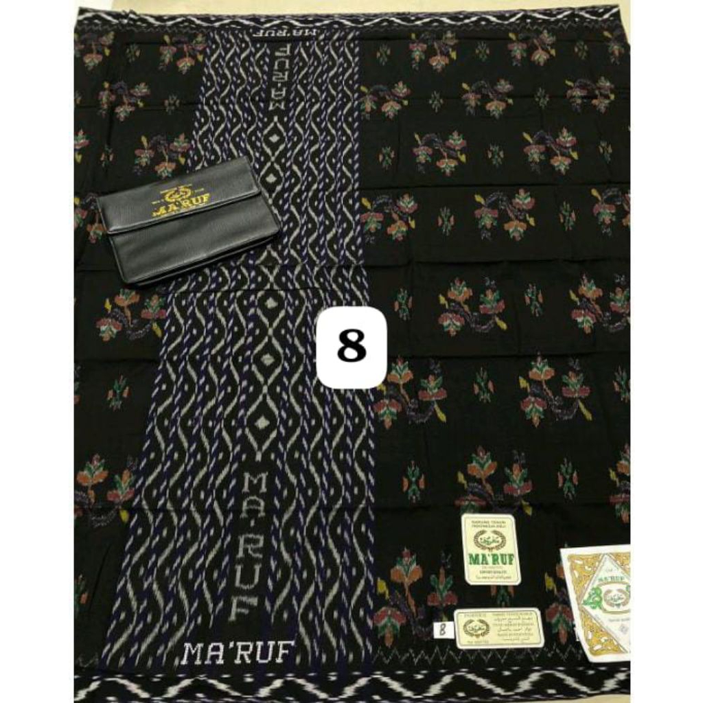 Sarung Ma'ruf MST HITAM