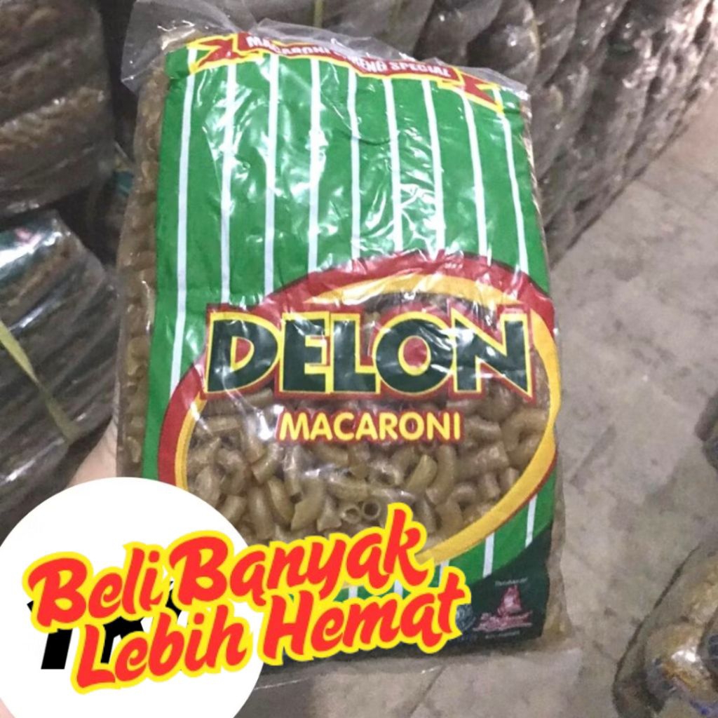 

MAKRONI MEKAR MURAH / MAKRONI MURAH / MAKARONI MENTAH / MAKARONI MEKAR COKLAT DELON HIJAU 1 KG