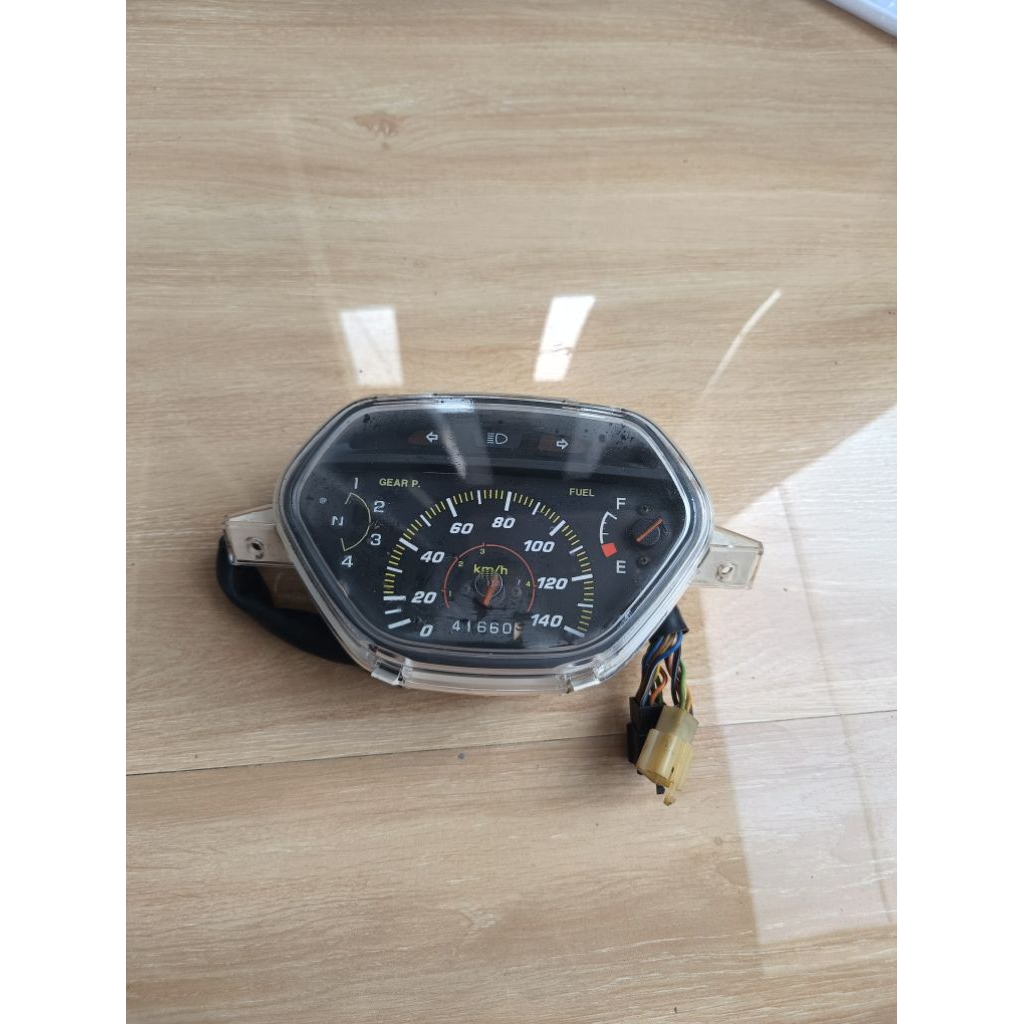 Speedometer Supra X 100 Original Spidometer odometer Supra X old.