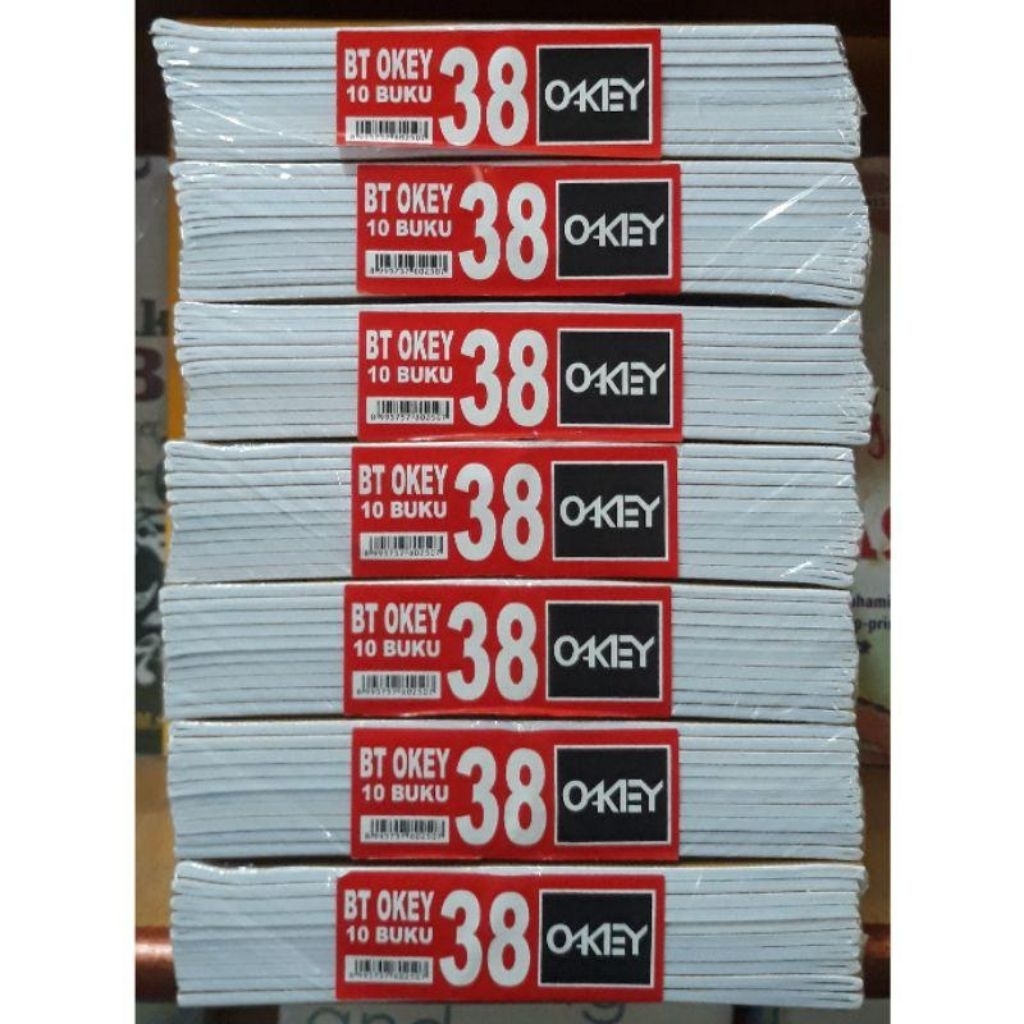 

buku okey isi 38 lembar murah/original, grosir