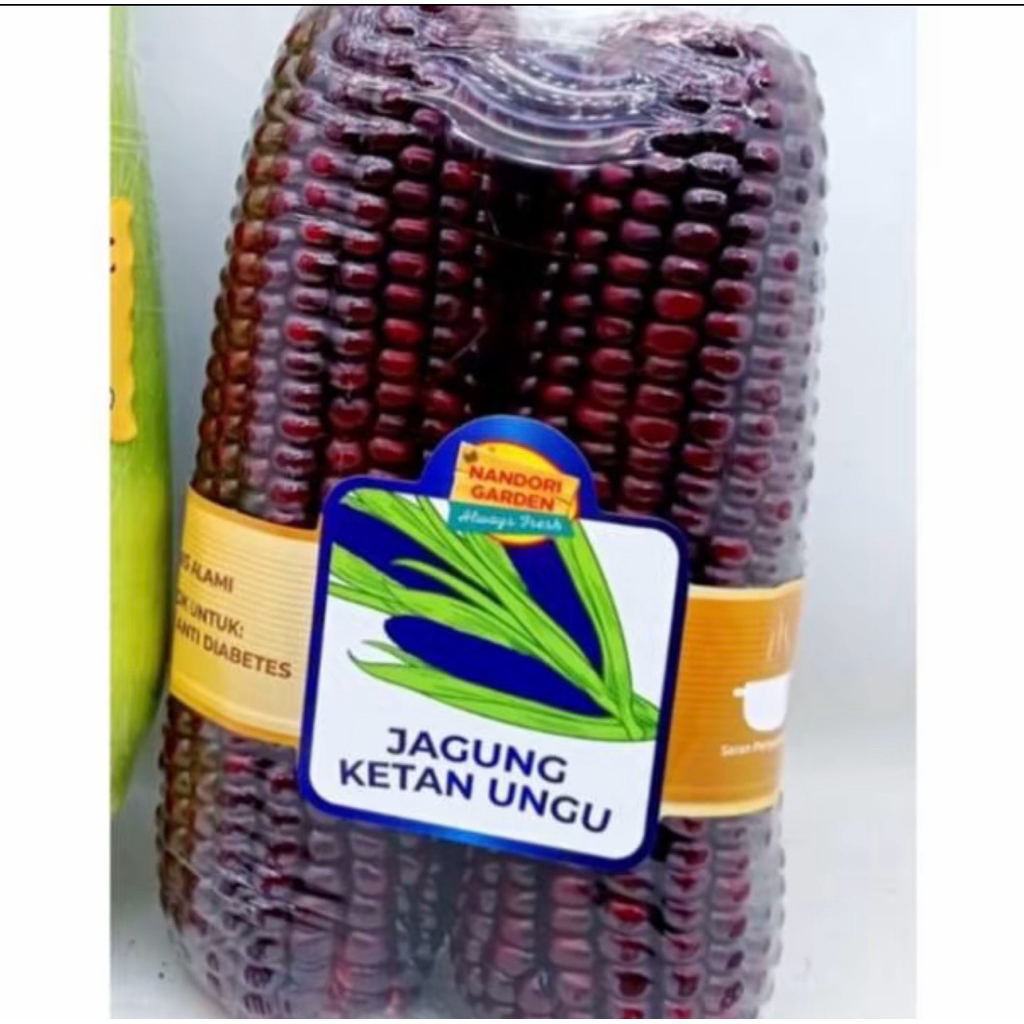 

Jagung Ketan Hitam Nusantara Fresh Isi 3pcs | Pack