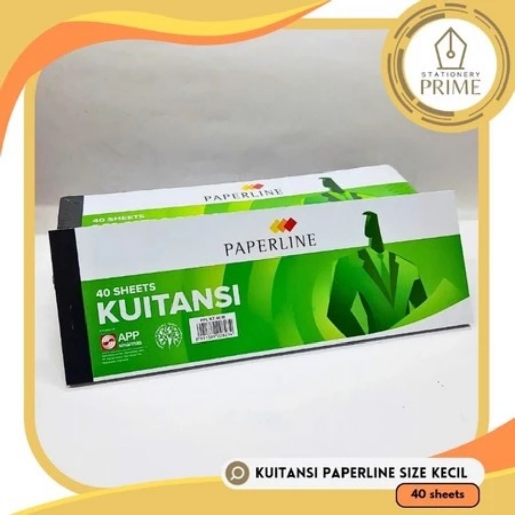 

Buku Kuitansi / Kwitansi Paperline Kecil Mini (1 Pack isi 10 buku)
