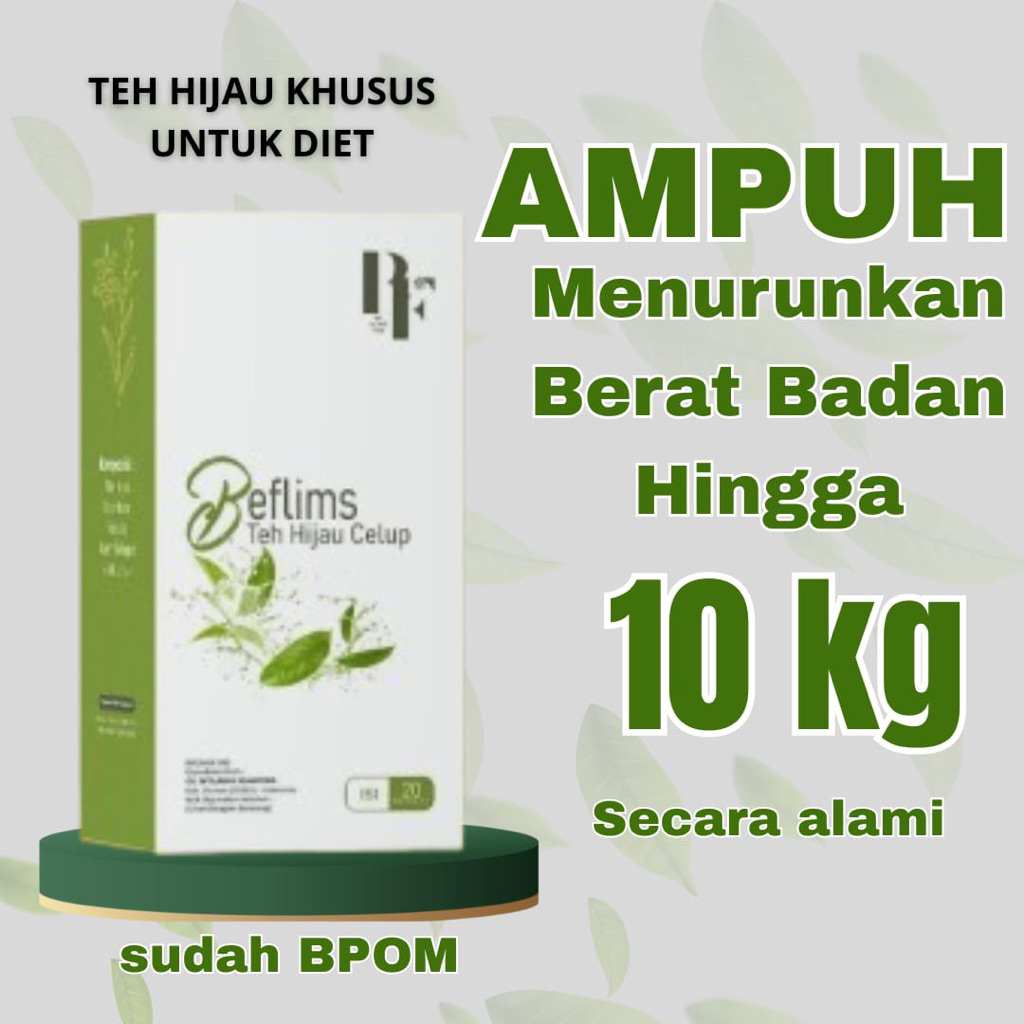 Citra Gardens Teh Hijau Diet Pelangsing Alami Bpom 100% Detox Tubuh Penurun Berat Badan