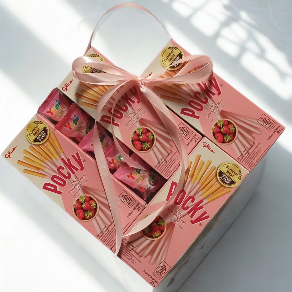 

Pocky Strawberry Love Pita Yupi - Gift Love
