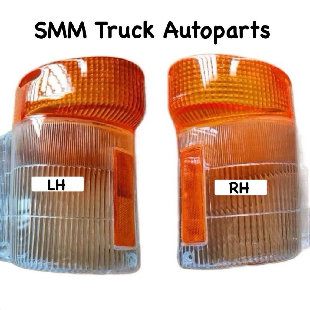 Mika Kaca Lampu Sen Sein Depan Fuso Intercooler Built Up Mata Kucing 6D22 8DC 6D24 6D40 LH / RH