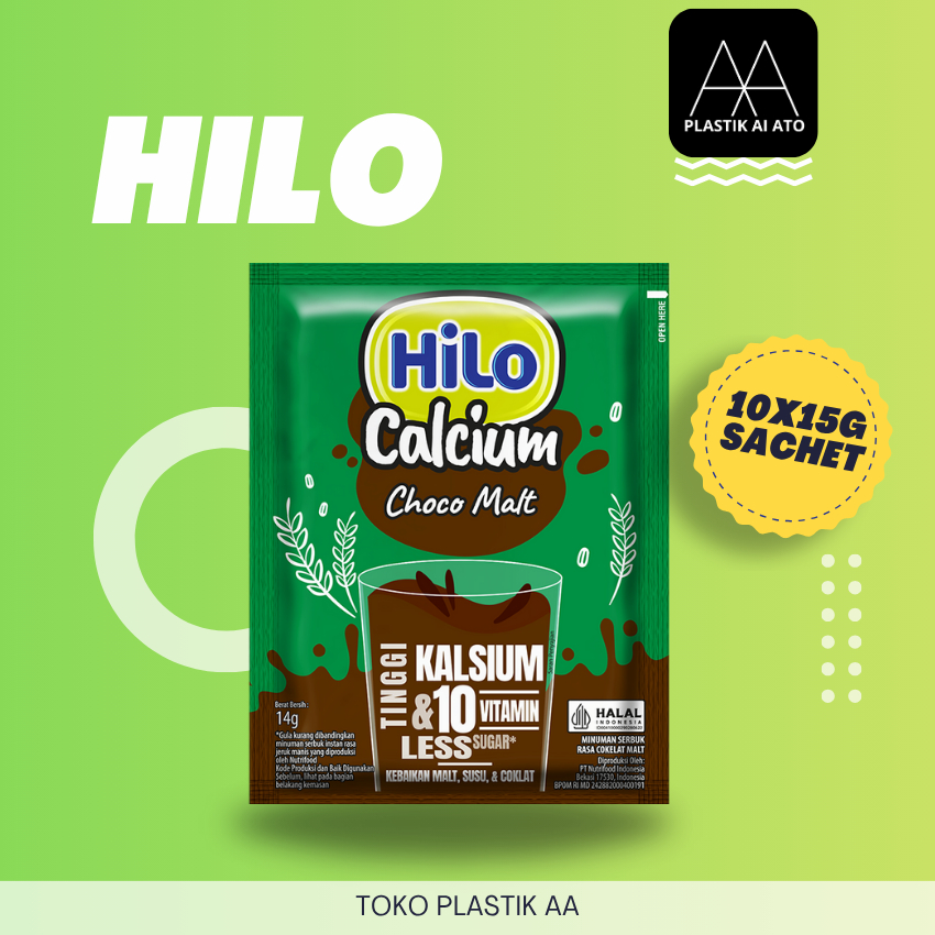 

HILO Choco malt 10 sachet x 15gr / Hilo Ranceng / saset
