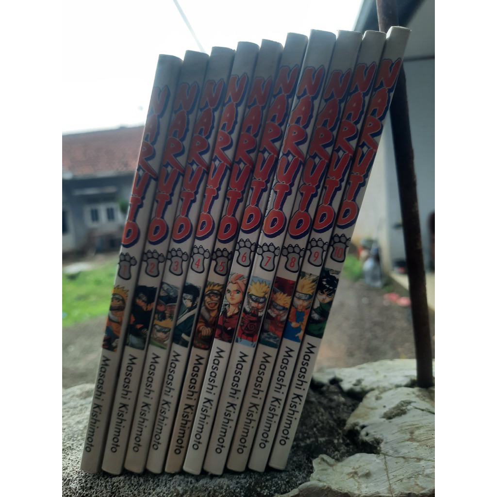 Komik manga naruto, vol 1-72 (INDONESIA)
