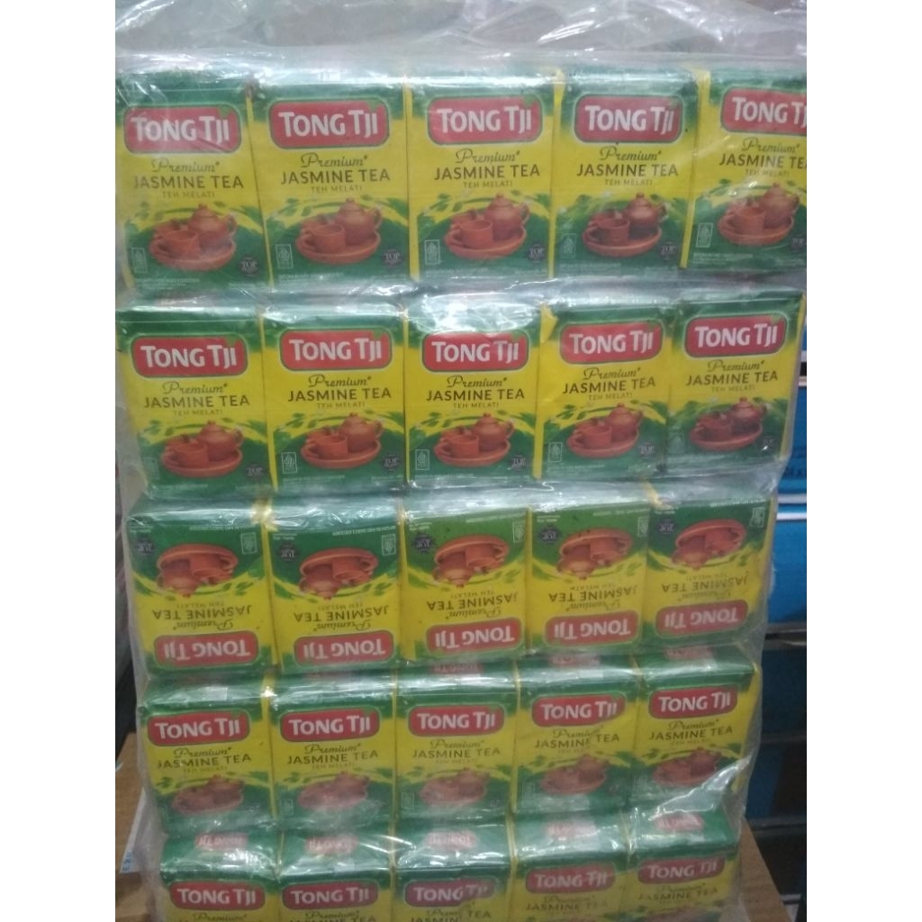 

Teh Tong Tji Premium Jasmine Tea 1 Bal Isi 10 Slop (100 Bungkus @ 40g) Grosir