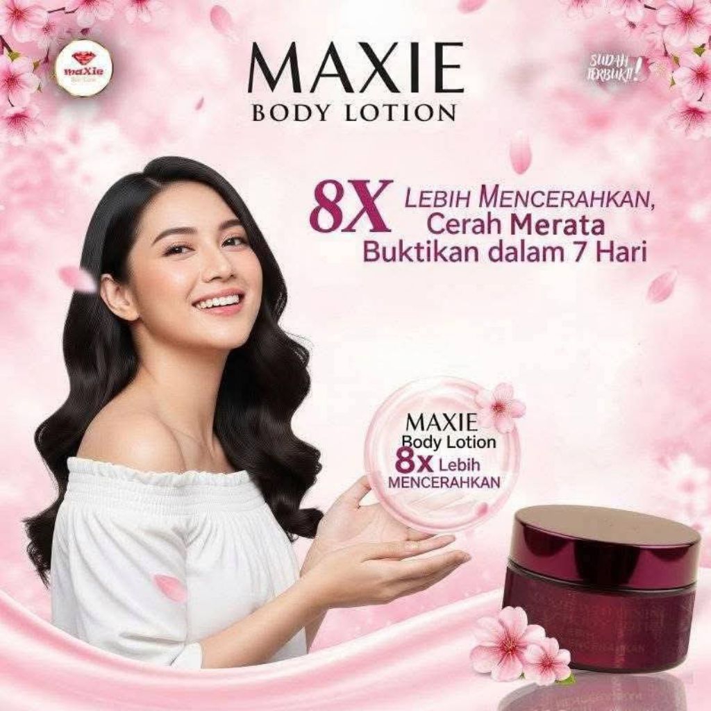 Whitening Body Lotion Maxie 300ml Booster Maxie Body Lotion