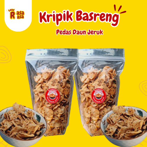 

Basreng Pedas Daun Jeruk 250gr/Snack Cemilan Renyah Murah