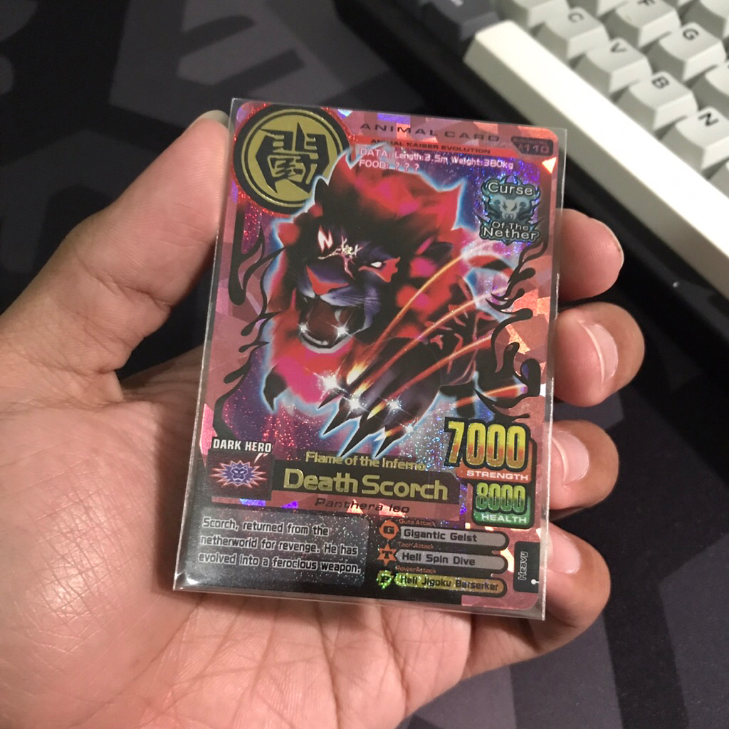 animal kaiser ultra rare death scorch ori