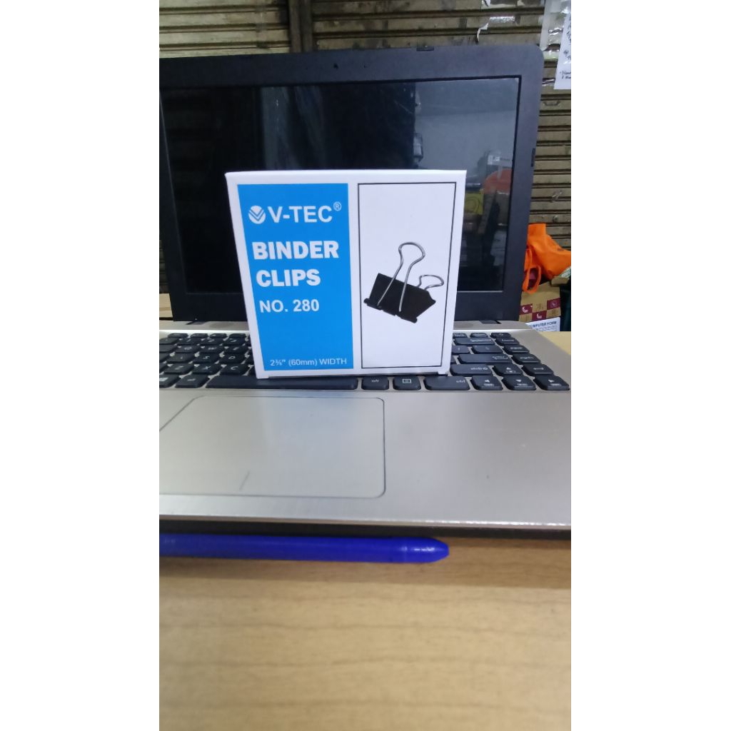 

Binder Clip / Penjepit Kertas nomor 280 V-TEC