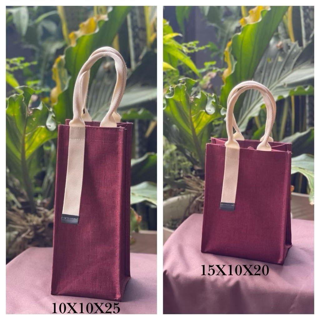 

tas souvenir, tas denim import, tas botol souvenir, godiebag, giftbag, tas tenteng murah