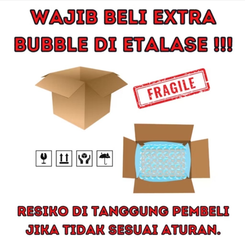 

EXTRA DUS + BUBLE WARP AGAR PAKET LEBIH SAFETY & AMAN.