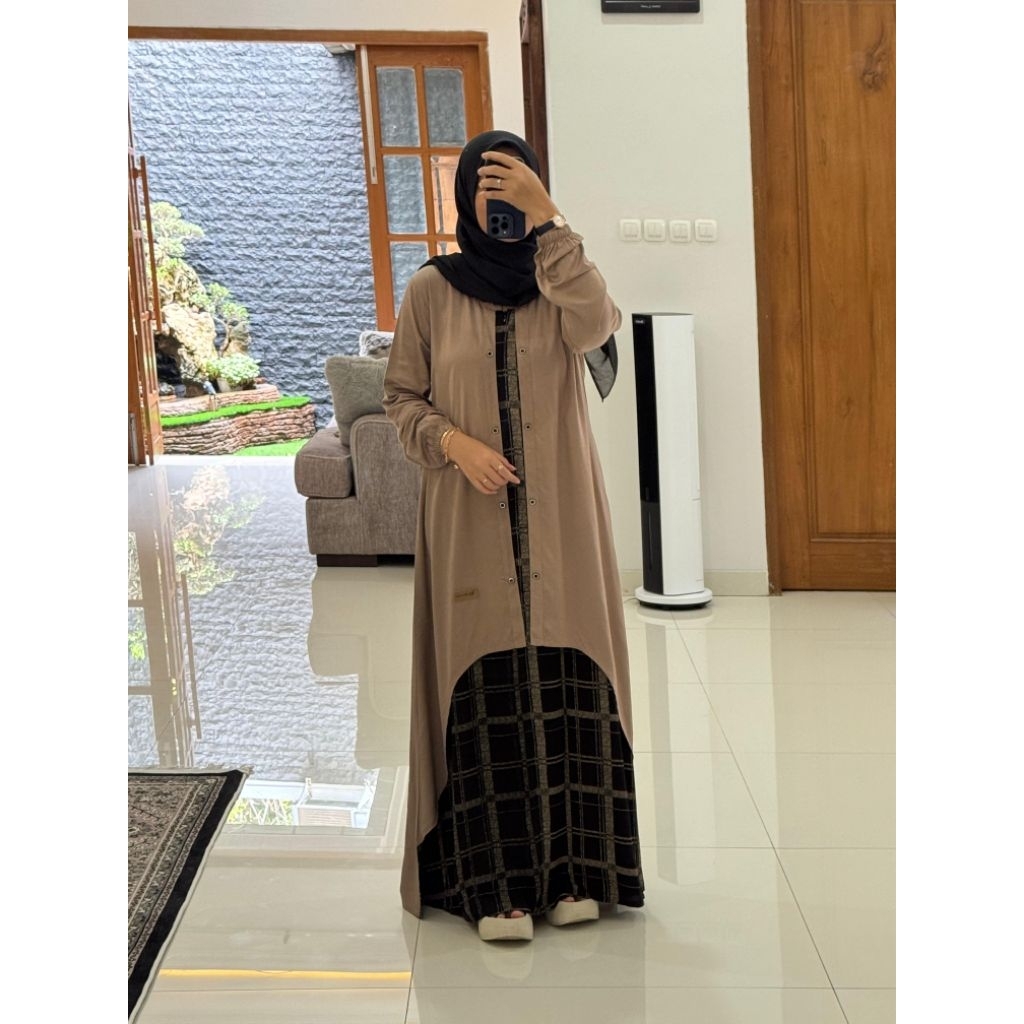 DRESS NADHEEFA ORI//ORI NADHEEFA DREES//NADHEEFA STORE///READY STOK